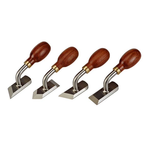 4pc Cranked Neck Chisel